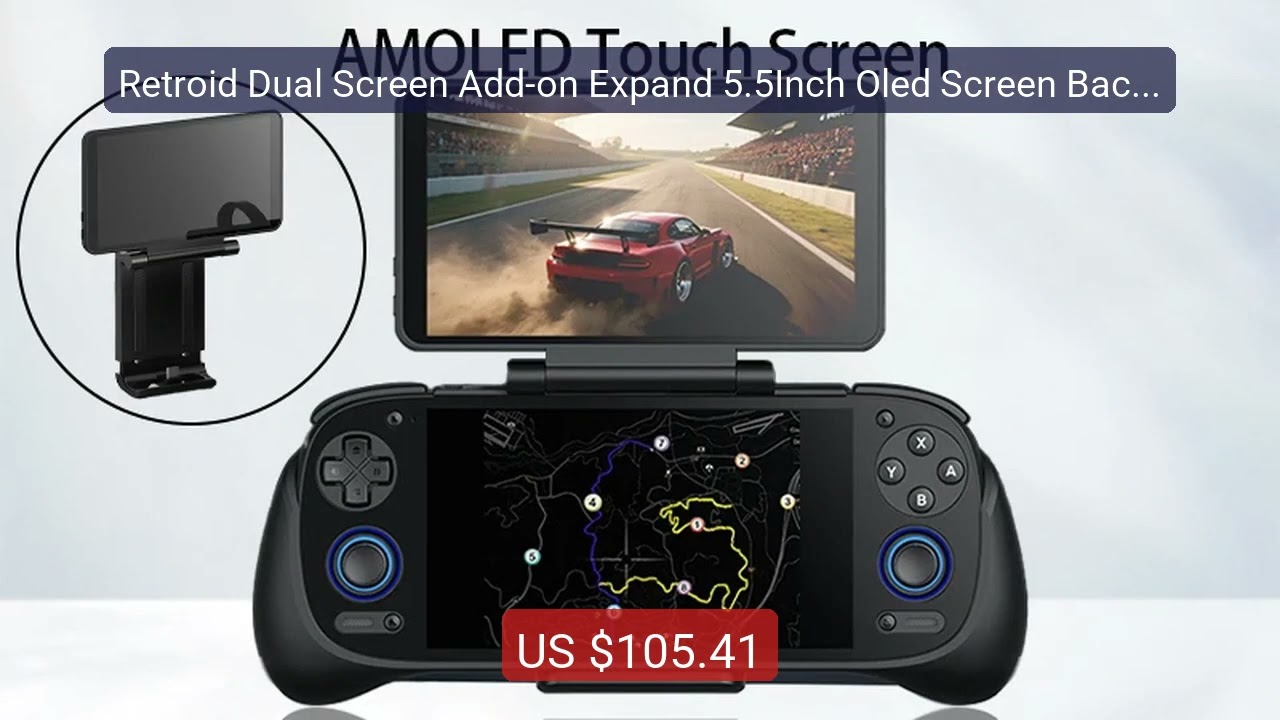 Retroid Dual Screen Add-on Expand 5.5Inch Oled Screen Back Clip Des... &mdash; Top Rated 2026 | Buy Now!