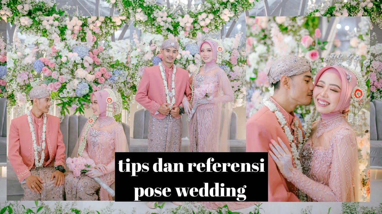 tips dan referensi pose wedding simple!