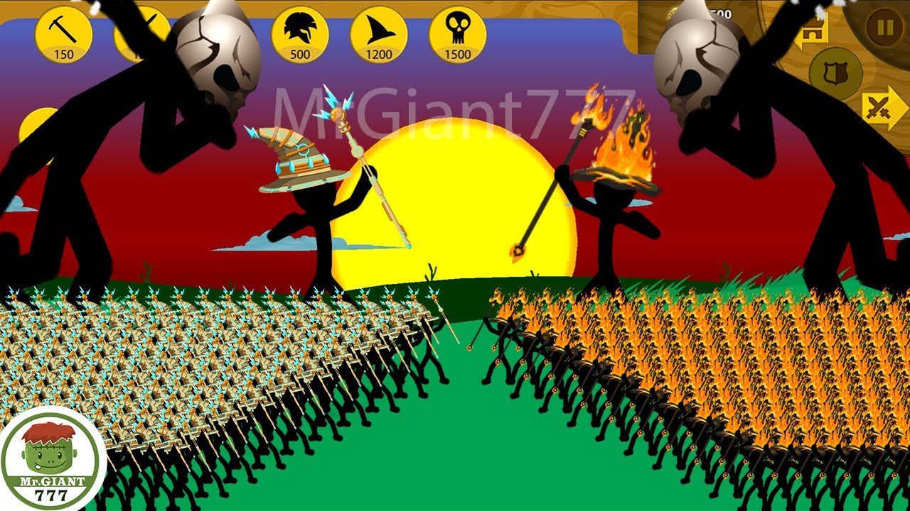 THE STRONGEST VOLTAIC MAGIKILL VS PYROBLAZE MAGIKILL, FINAL BOSS | Stick War Legacy Mod | MrGiant777