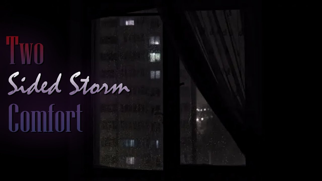 Two Sided Storm Comfort (F4A) | thunderstorm | demon & angel x human listener | roleplay (ASMR)
