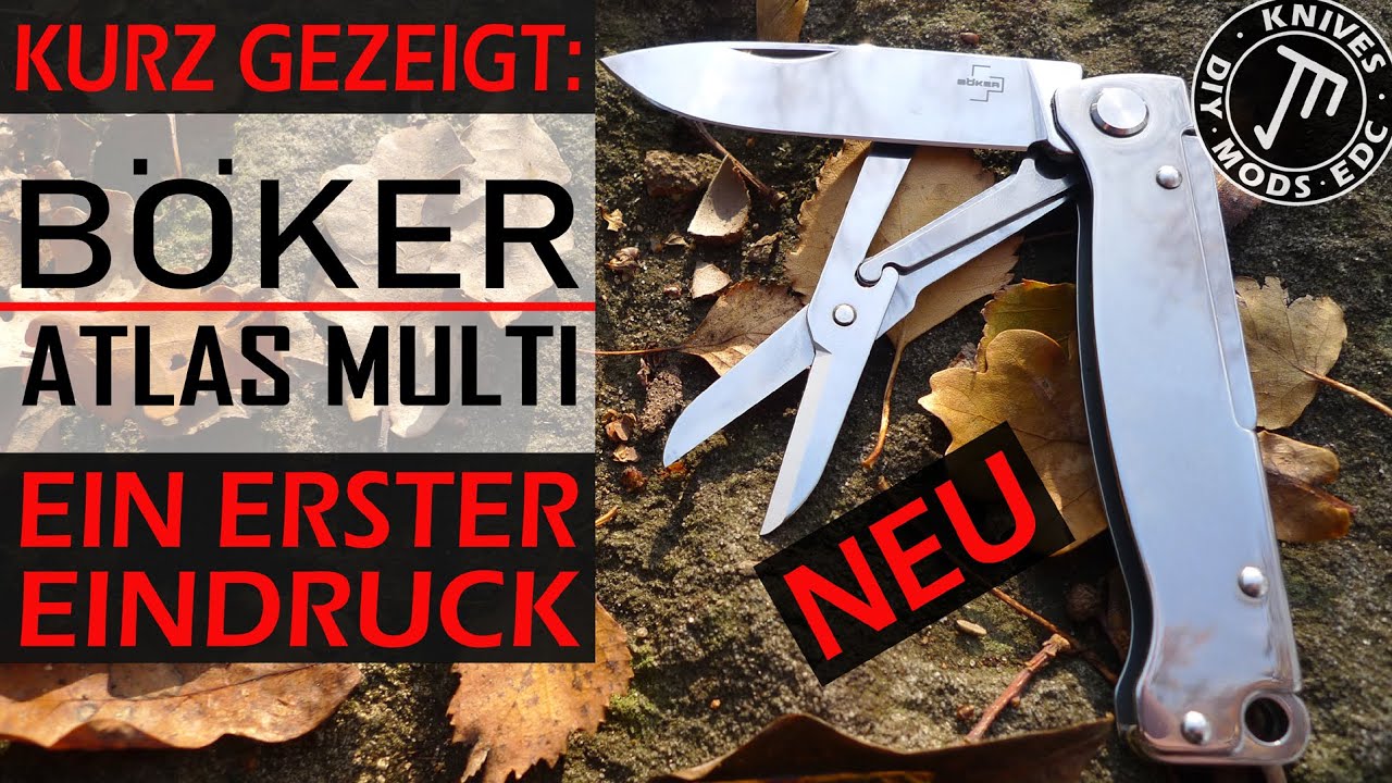 Böker Plus Atlas Multi ▶️ Ersteindruck