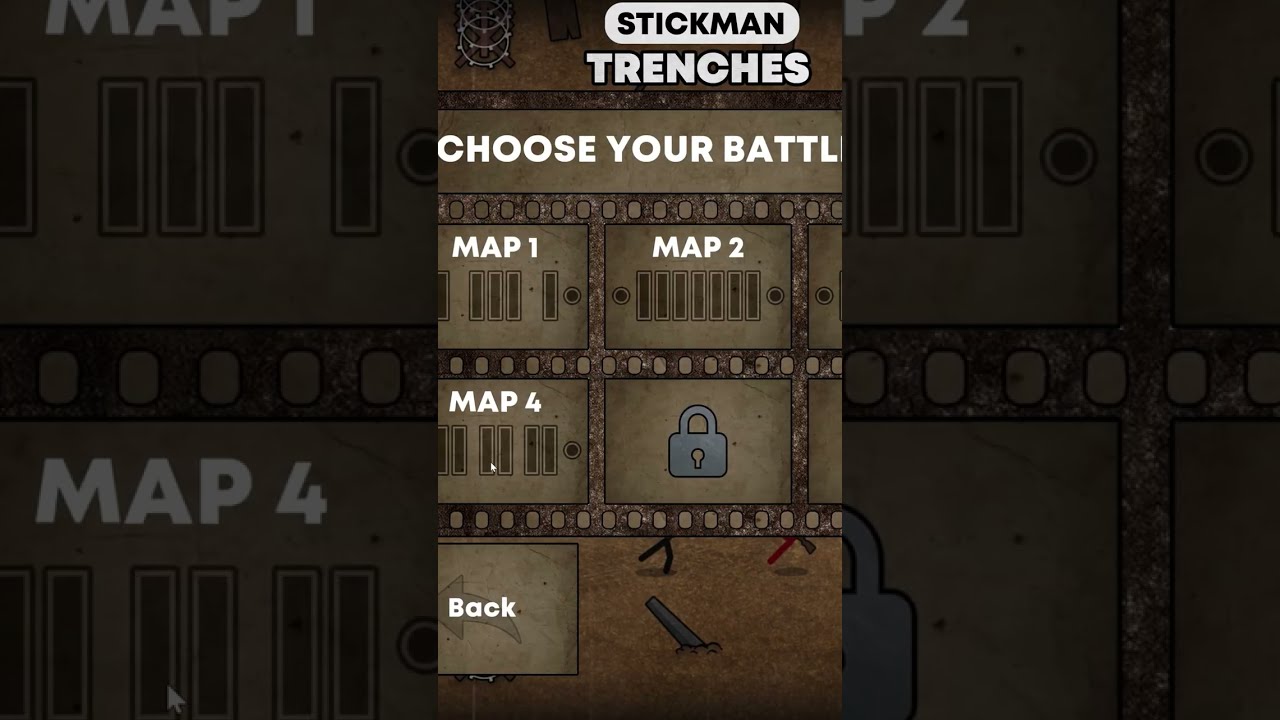 What maps are in Stickman Trenches?