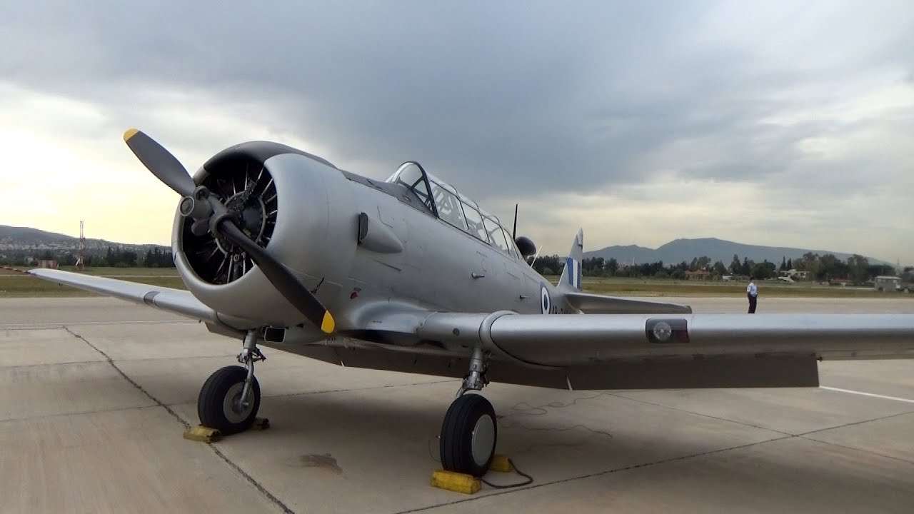 Texan T-6 (Harvard). Από την  επανένταξη στην Ελληνική Πολεμική Αεροπορία