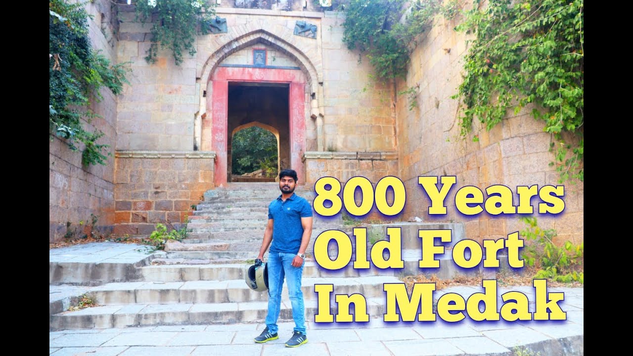 Medak Fort || 800 years old fort in Medak - Telangana.|Medak Royal Enfield Ride - 2019||Telugu Vlog
