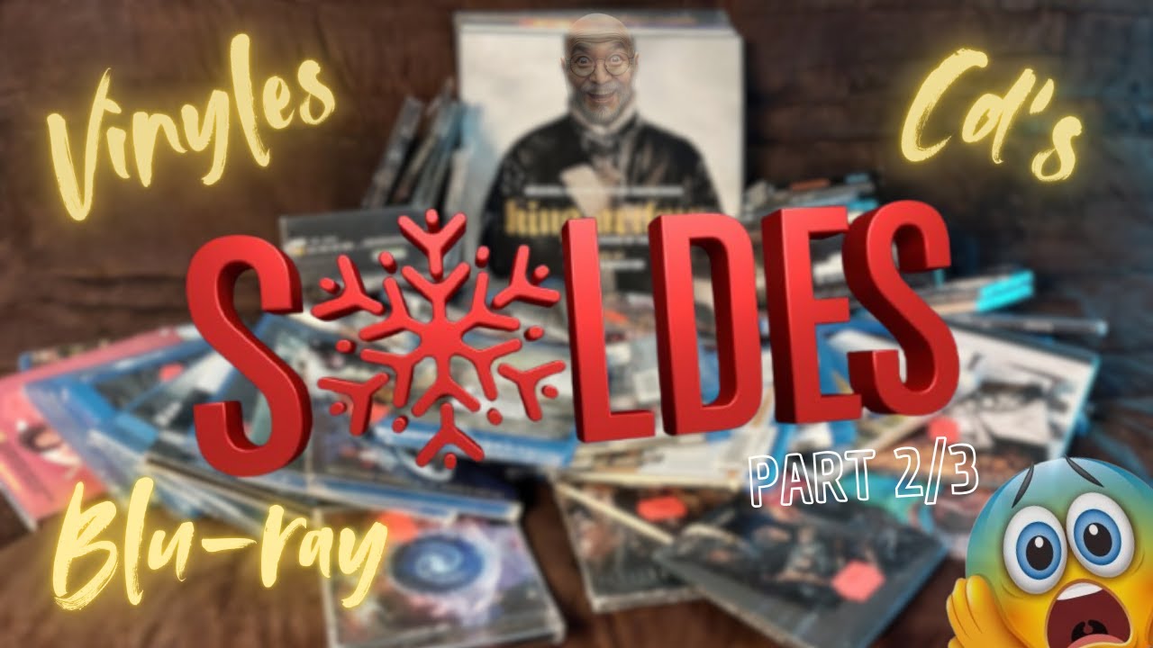 ➡️SOLDES HIVER 2025 part 2/3 😱 Vinyle/Cd's/Blu-ray