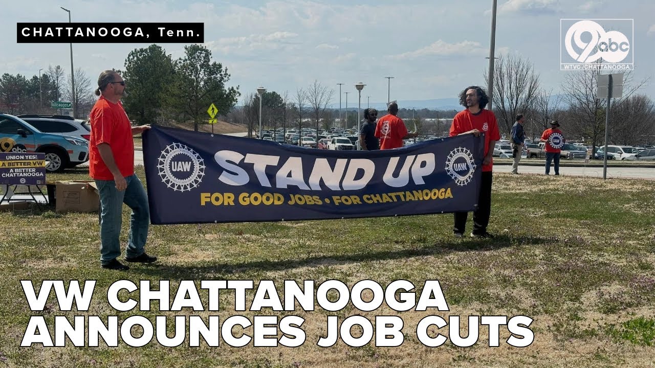 Volkswagen Chattanooga announces switch to 2-shift production model; UAW files charges