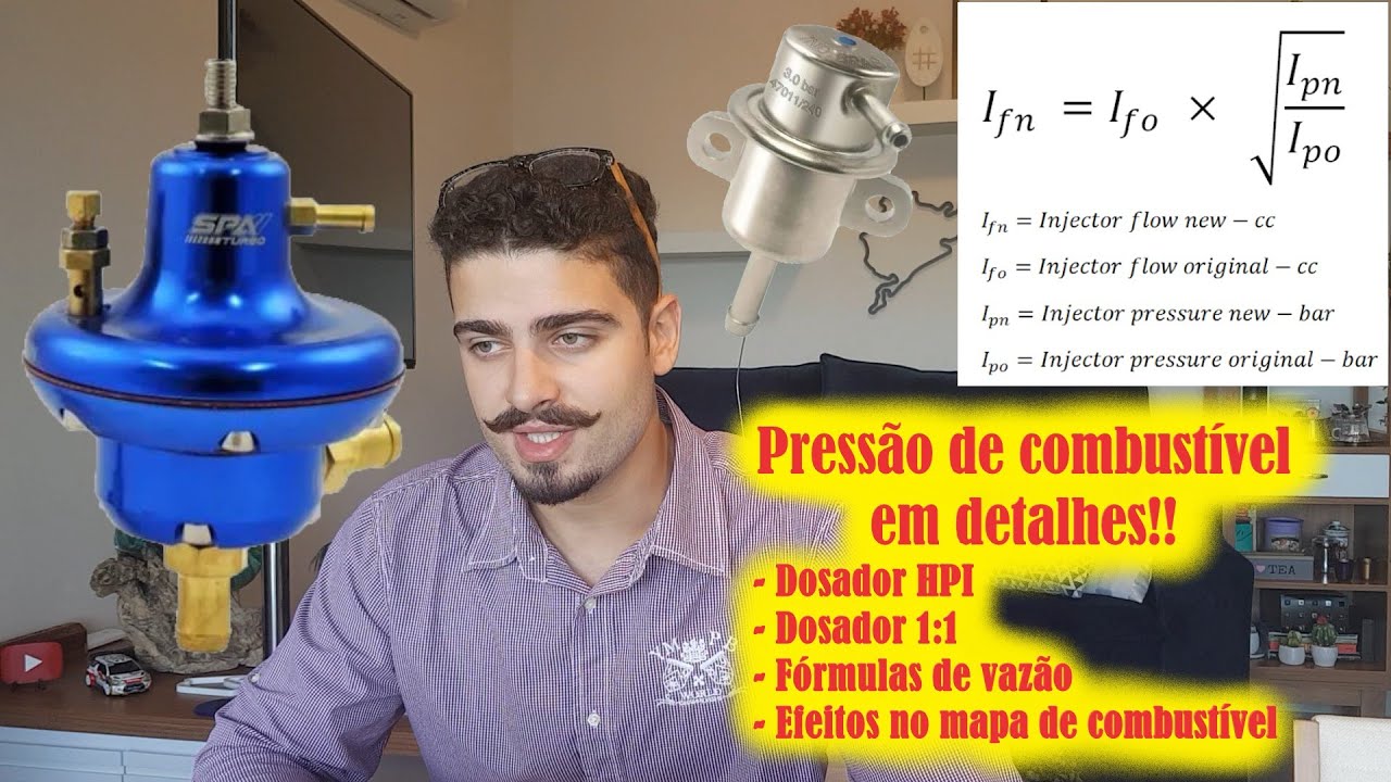 Pressão de combustível fixa ou diferencial? O que é melhor? Como o mapa é afetado? + Dosador HPI