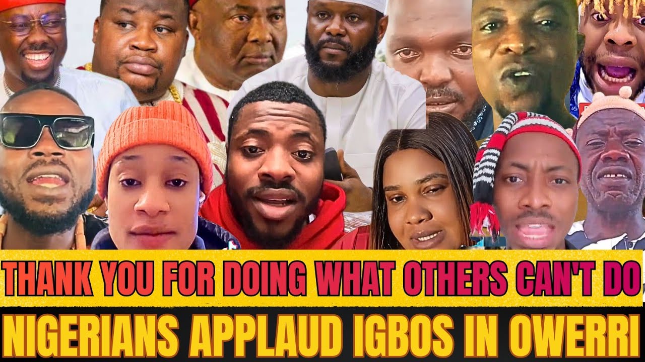 «Власть принадлежит гражданам»: нигерийцы восхваляют молодежь игбо в Оверри, в то время как главн...