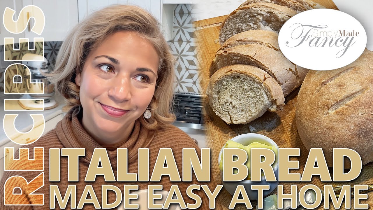 This Simple Italian Bread Recipe Will Make You Feel Like a Baker!