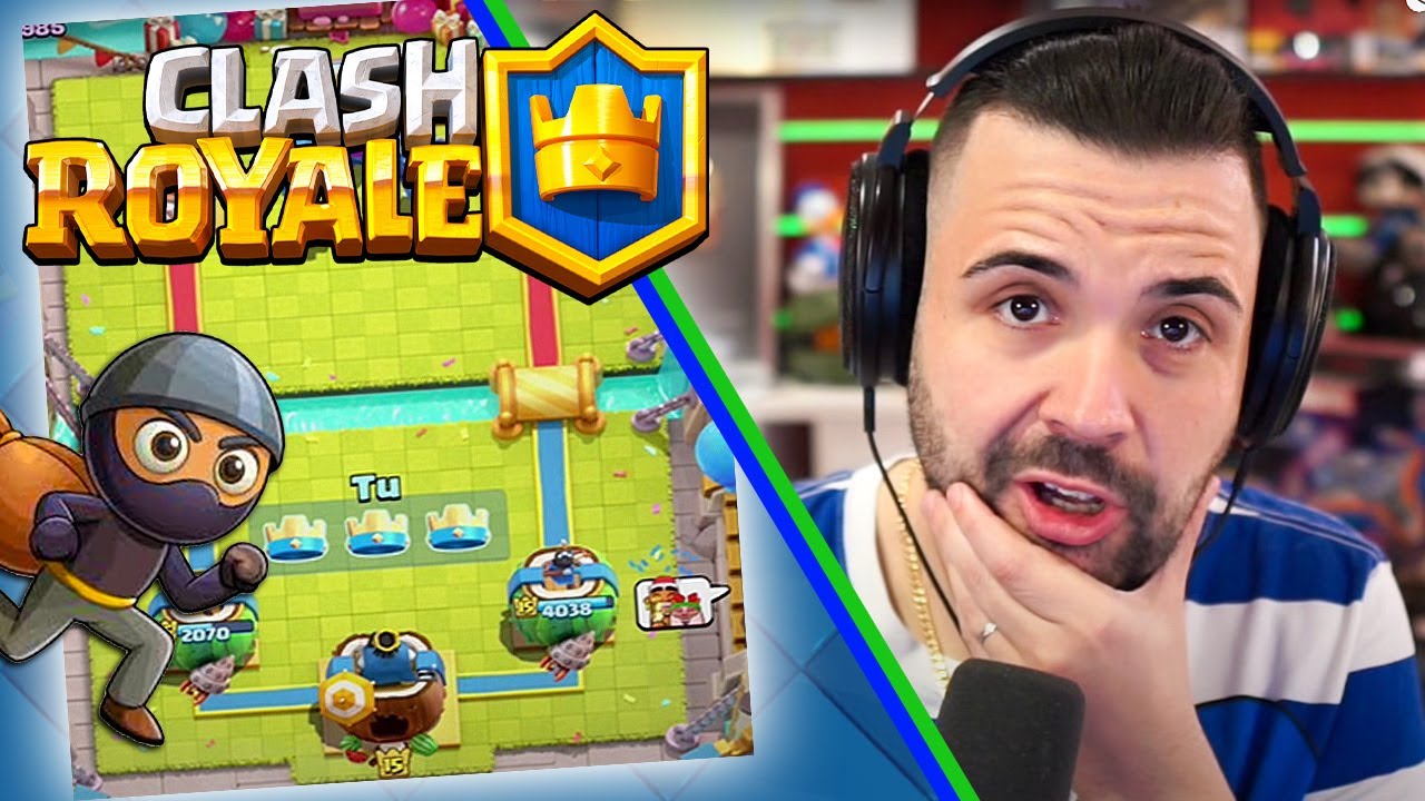 Solo il passa montagna può SALVARMI - CLASH ROYALE