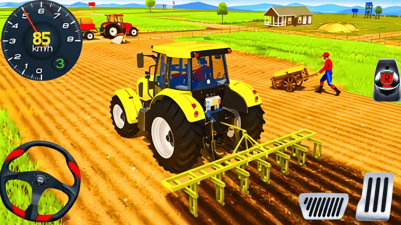 Indian Vehicles Simulator 3D 🚜 New Update – New Tractor Games | Android Gameplay