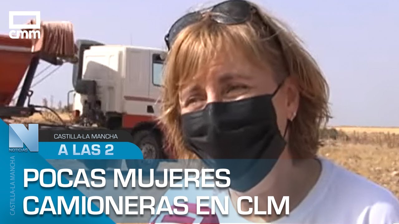 Pocas mujeres camioneras en Castilla-La Mancha