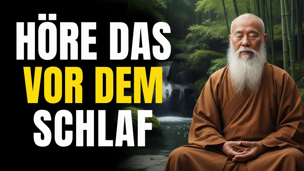 DIE MÄCHTIGSTEN BUDDHISTISCHEN LEHREN  FÜR HEILSAMEN SCHLAF : ZEN WEISHEIT, DIE DU HÖREN MUSST
