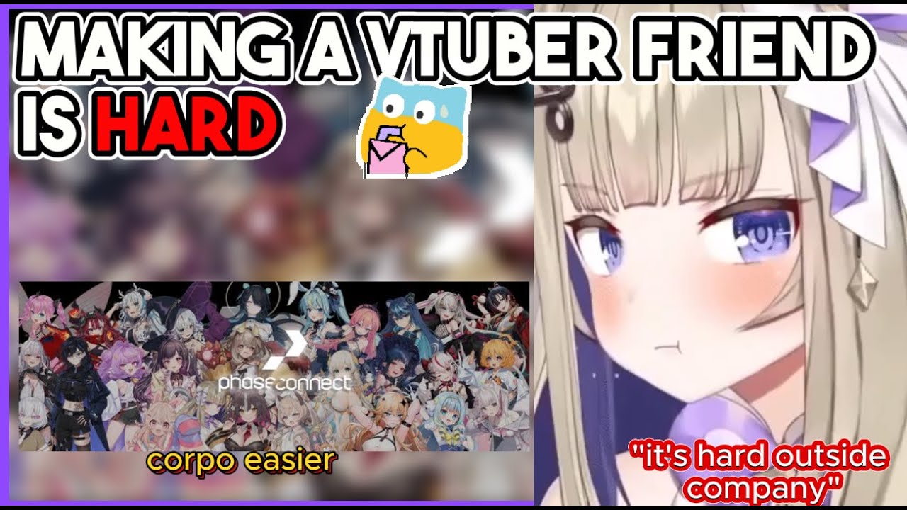 Shiina Is Talking About How HARD It Is To Make VTuber Friends In The VTuber World 🤔| #shiinaclip