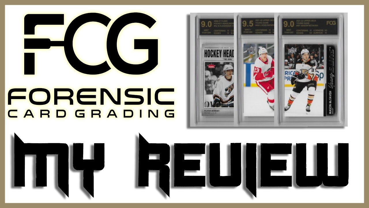 7x Graded Hockey Card Submission Through Forensic Card Grading / FCG