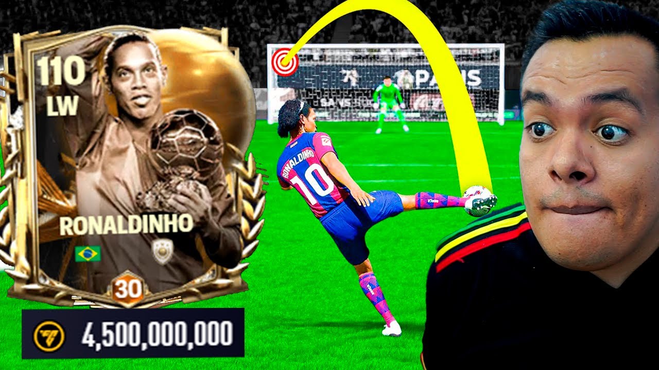 RONALDINHO BALON de ORO, Pero Evoluciona a 110 GRL!