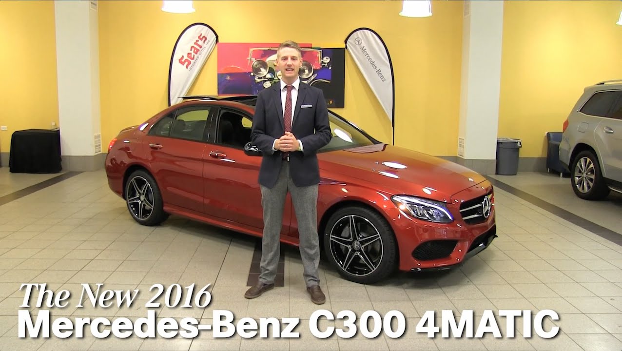 Review: New 2016 Mercedes-Benz C300 4MATIC C-Class Minneapolis Minnetonka Plymouth MN Specs