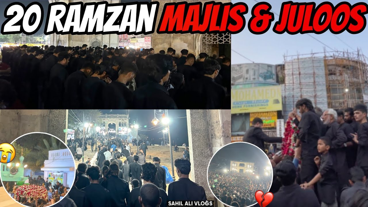 How SHIA Muslim Spend 20&21st Of Ramzan💔| Detailed Vlog| Namaz In Charminar.