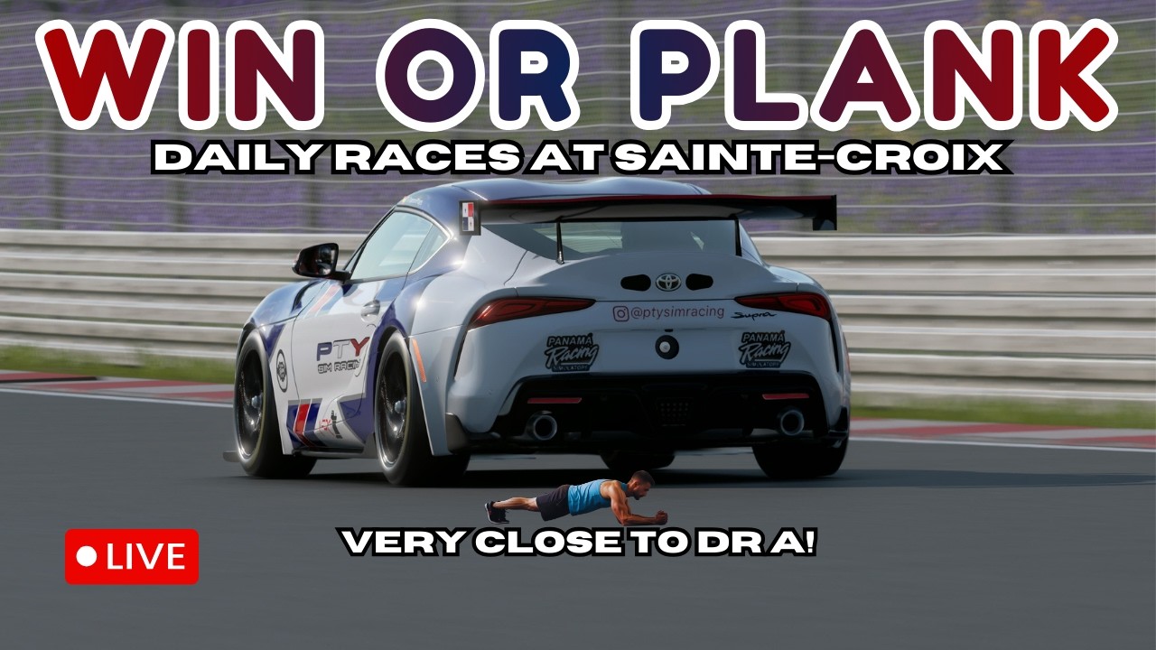 🔴 WIN OR PLANK! | LIVE | Gran Turismo 7 | Daily Races at Sainte-Croix