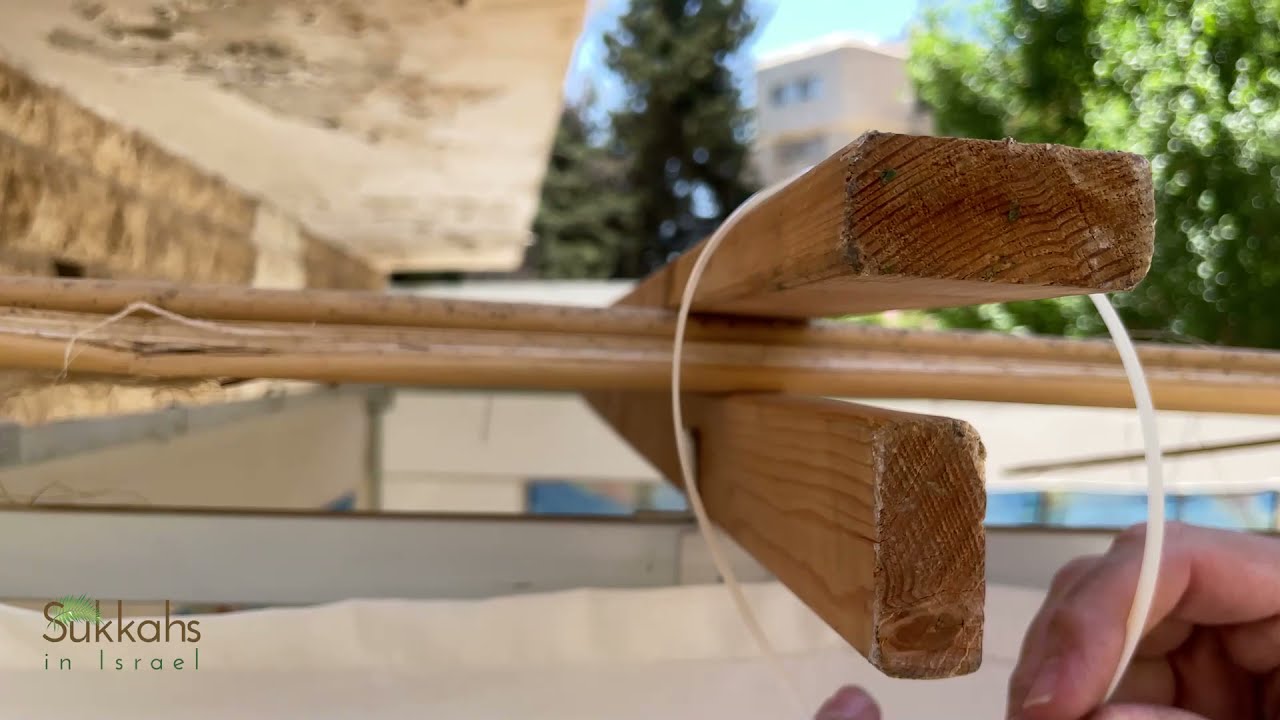 How to build a Sukkah by Sukkahs in Israel (Sukkot Yerushalayim model)
