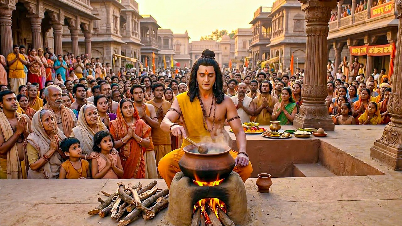 प्रभु राम ने खुद चूल्हे पर बनाया अयोध्यावासियों के लिए भोजन ! | श्रीमद् रामायण | New Episode 2026