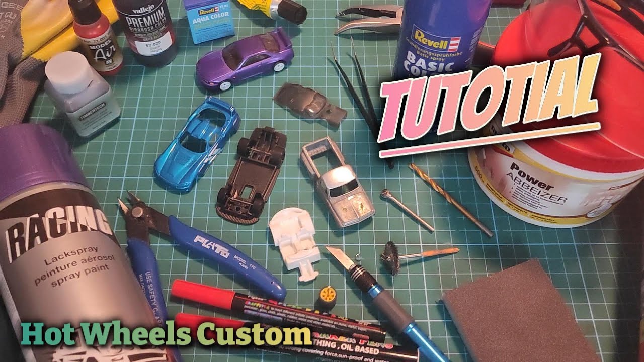 HOT WHEELS TUTORIAL Umbauen Deutsch