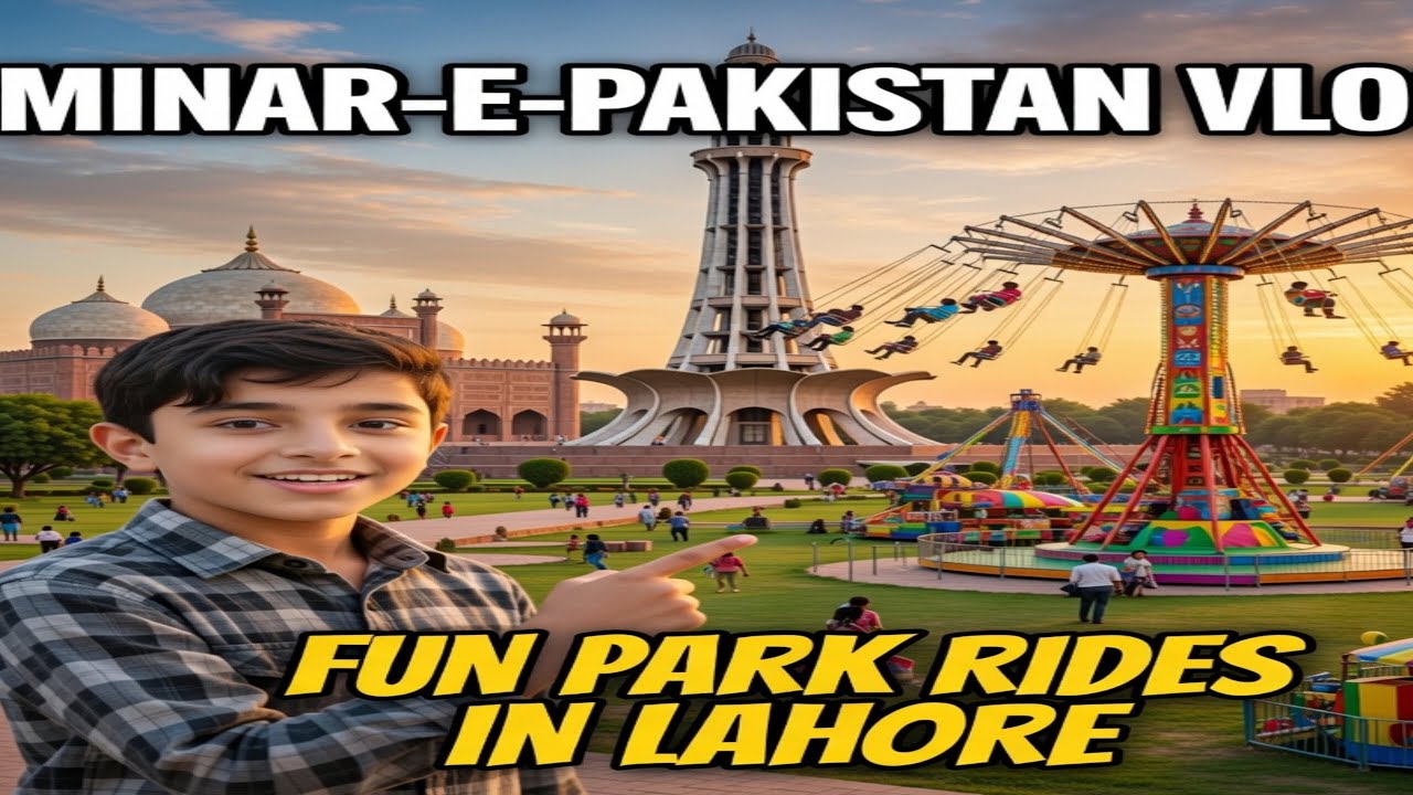 My Trip to Minar-e-Pakistan Lahore | Travel Vlog | On the Way