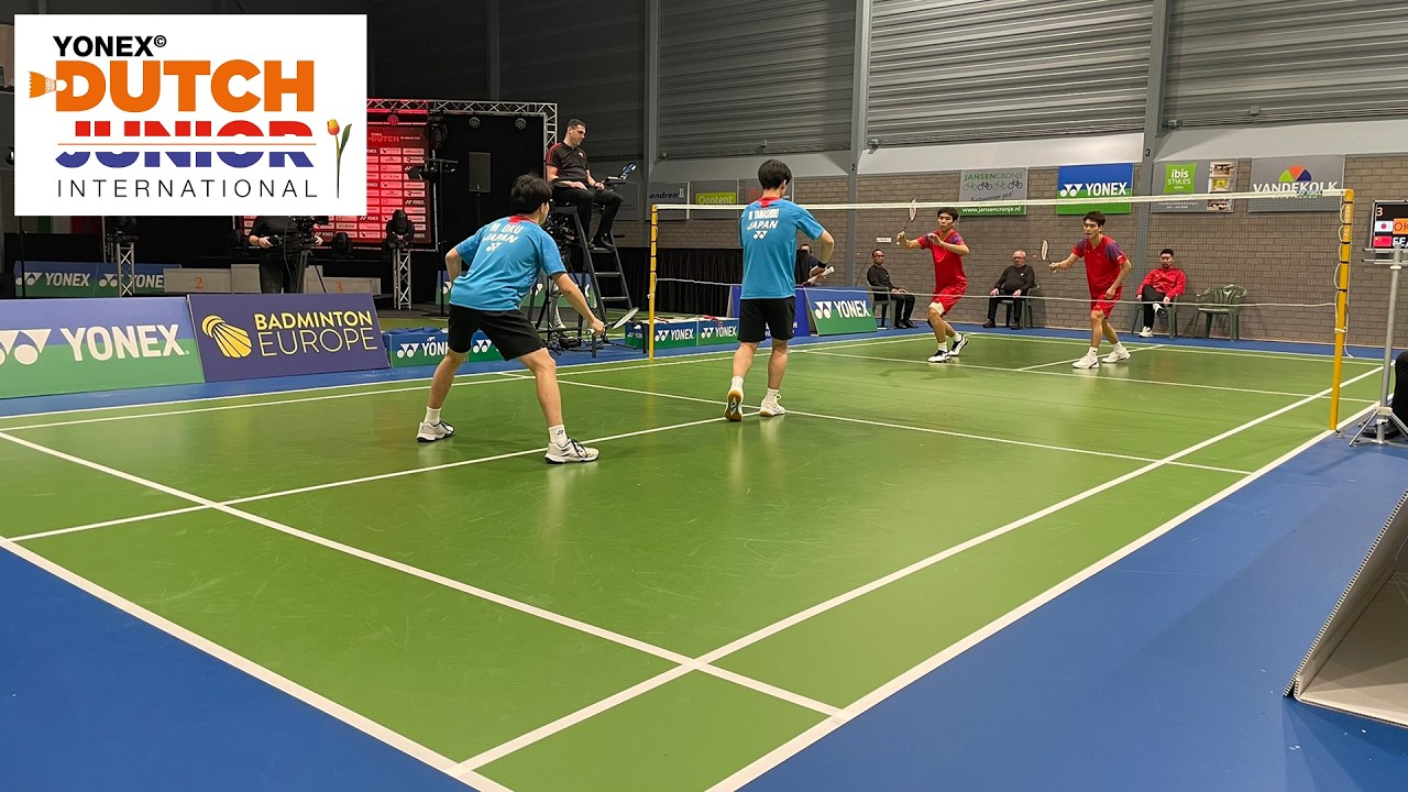 Final, MD-U19, 🇯🇵 Oku & Yamashiro vs 🇨🇳 Feng & Wei, Yonex Dutch Junior International 2026