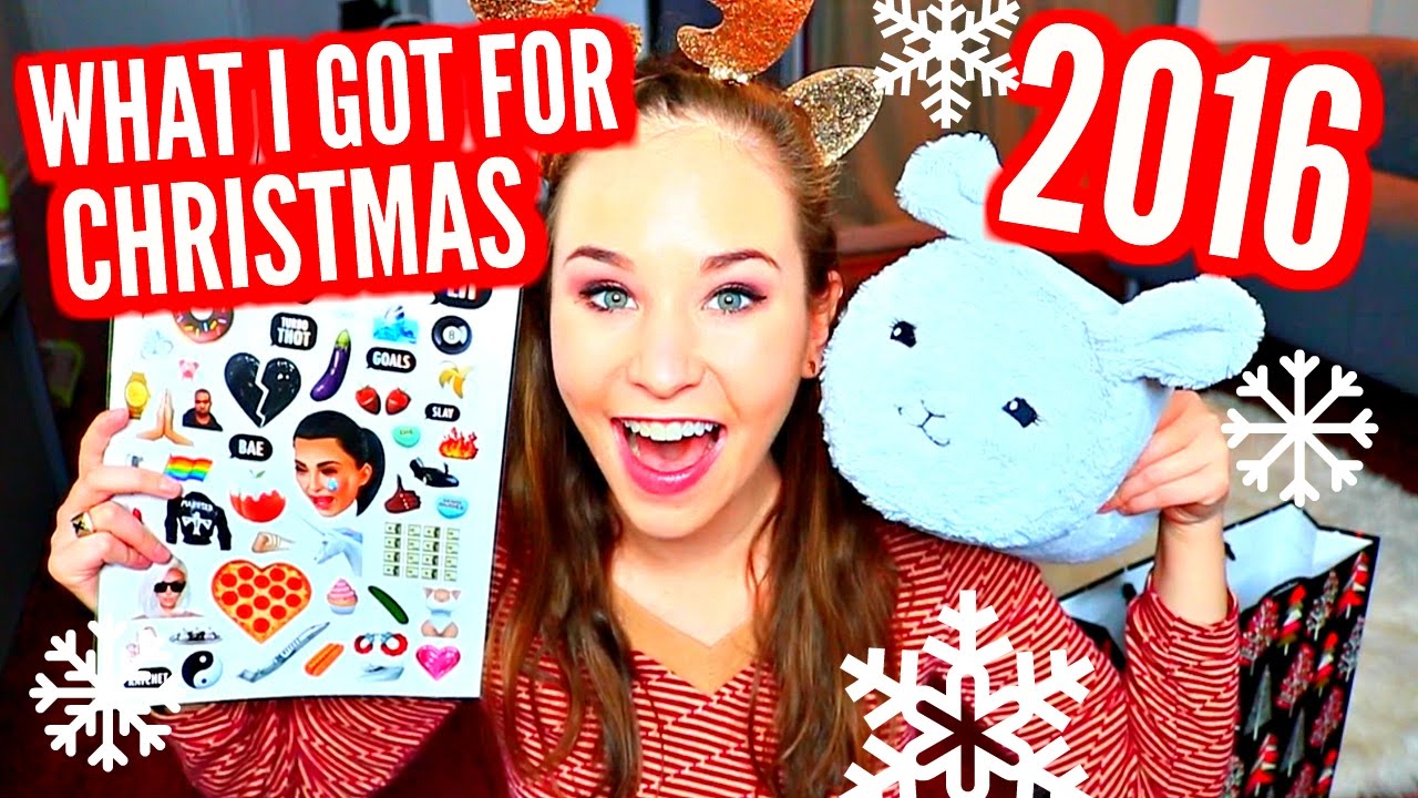 WHAT I GOT FOR CHRISTMAS 2016: Christmas Haul & Gift Ideas