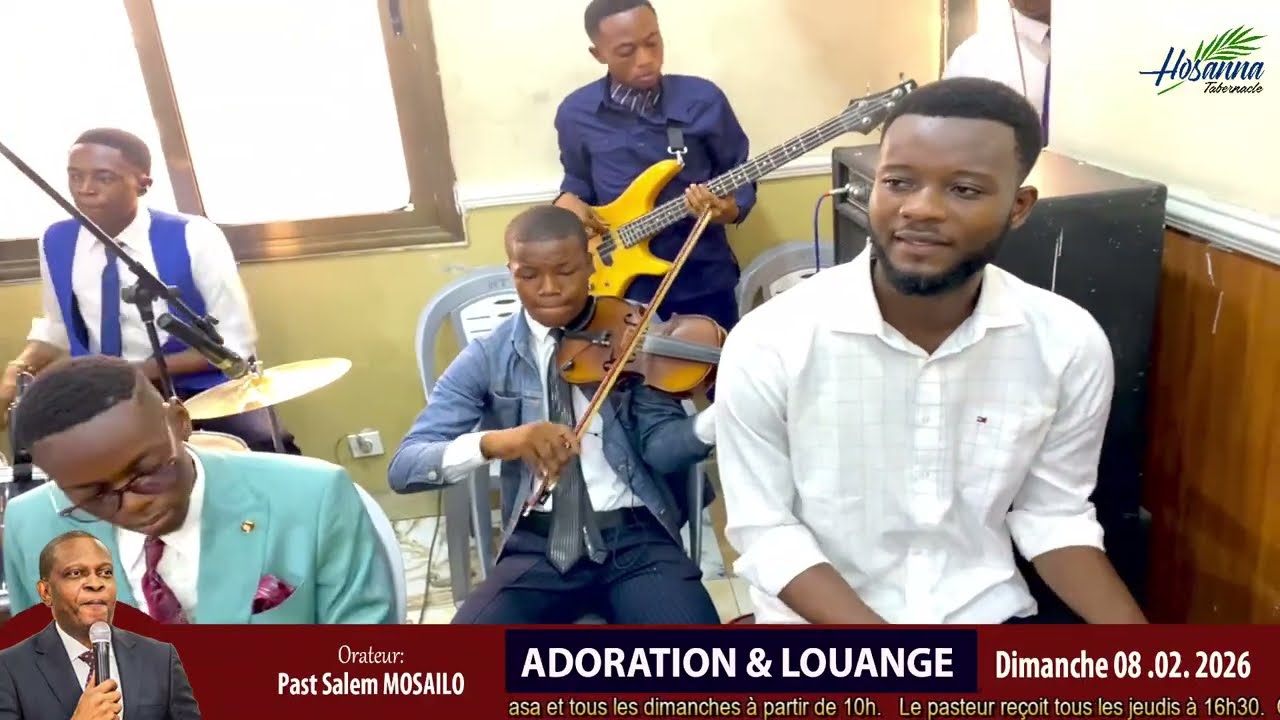 Dimanche  08.02.2026 | Pst Salem MOSAILO | Thème : LA DEMEURE FUTURE | Sujet : LES 7 FETES DE MOISE