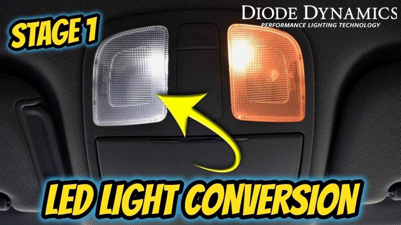 Genesis Coupe Interior LED Lights Conversion