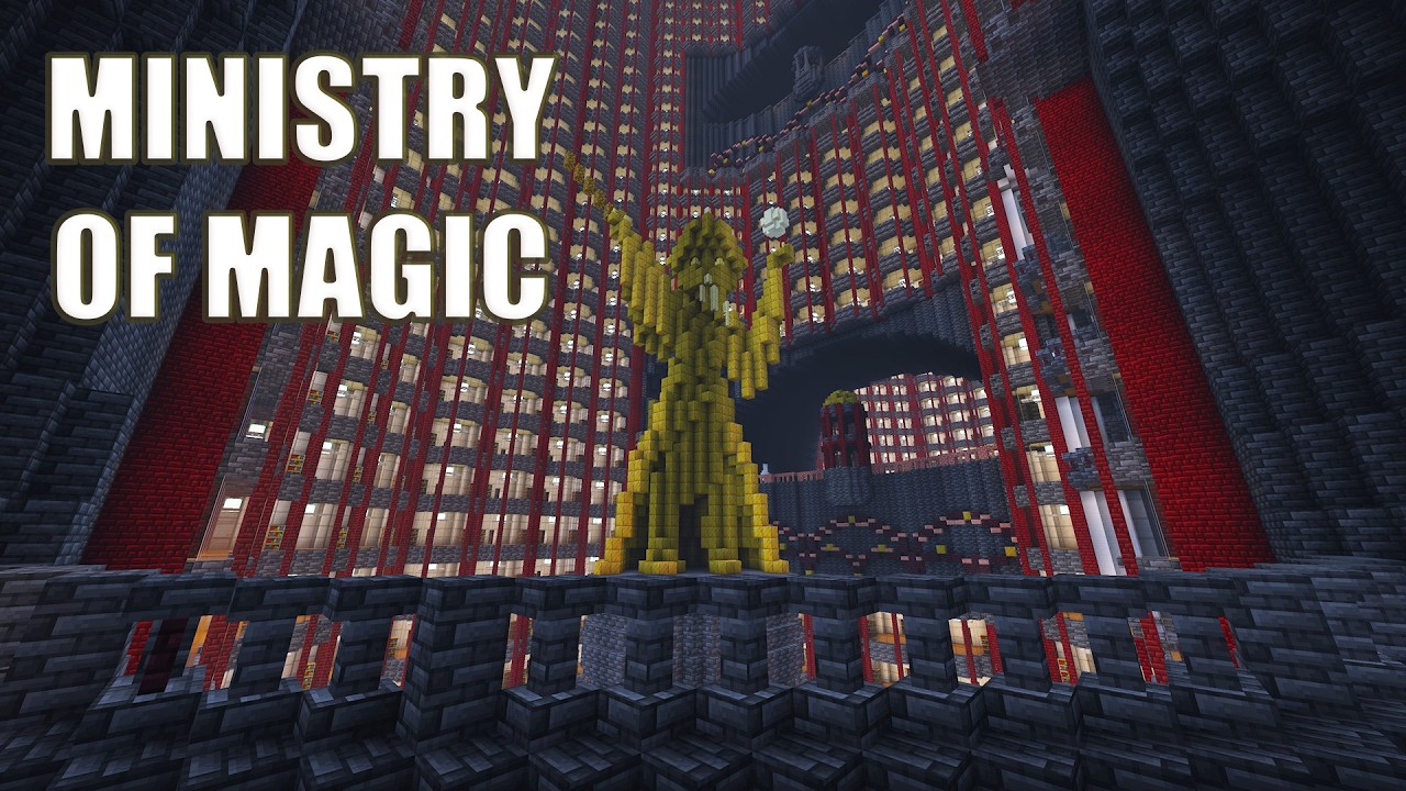 Ministry of Magic in Minecraft – Full Tour + Department of Mysteries