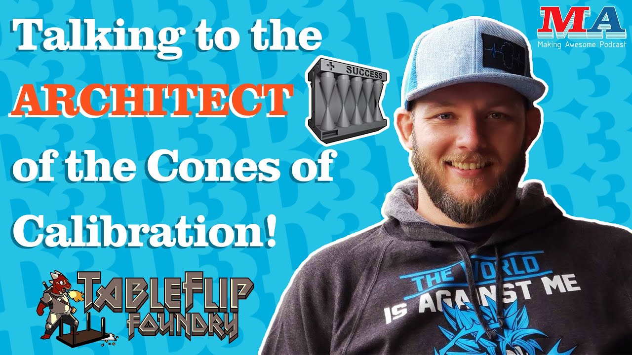 Resin printing Calibration with Ty from Table Flip Foundry!! - Making Awesome S2E39