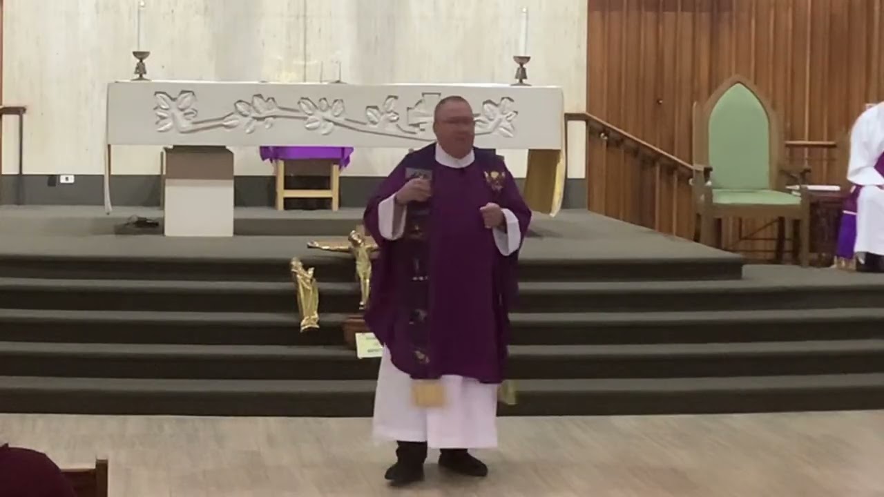Homily by Fr Mike - Gospel by Deacon Matt - 03/08/2026 - 10 am Mass - Third Sunday of Lent
