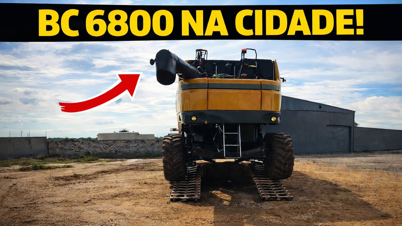 Descarregamos a BC 6800 e visitamos a fazenda da colheita 🚜🌾🌱