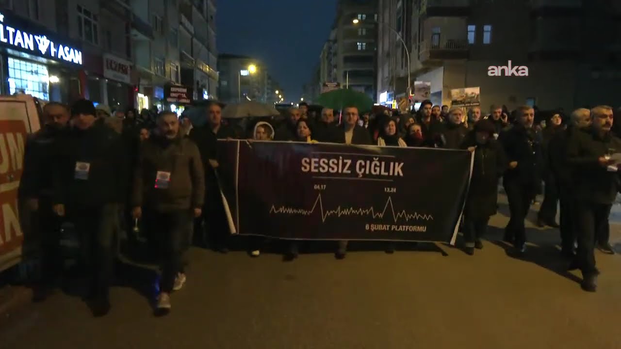 6 Şubat Platformu, 6 Şubat depremlerinin üçüncü yılında anma yürüyüşü düzenliyor / Malatya #Canlı