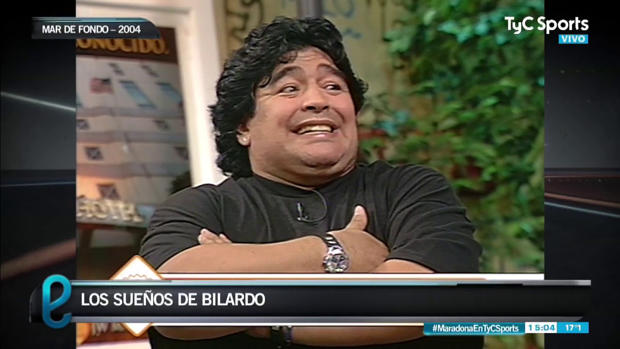 #MaradonaEnTyCSports: Diego y la anécdota con Bilardo dormido
