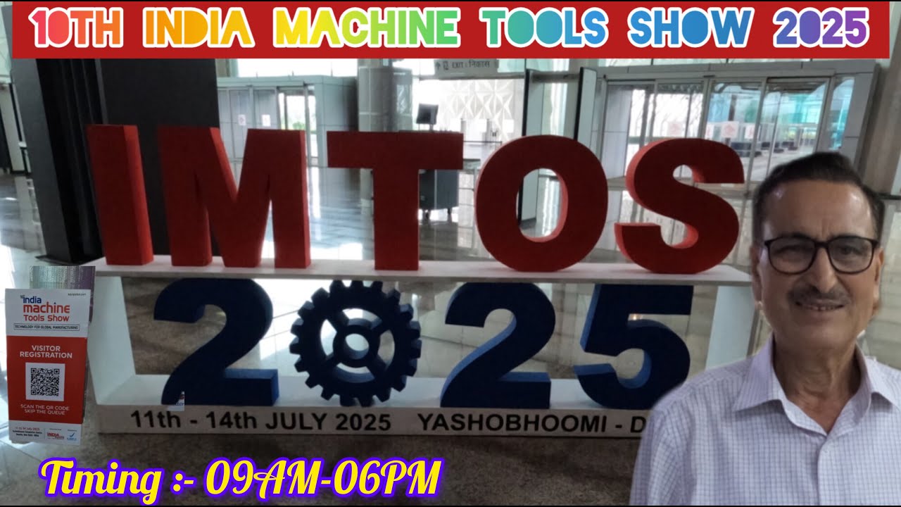 10th India Machine Tools Show 2025  II MACHINE TOOLS SHOW 2025