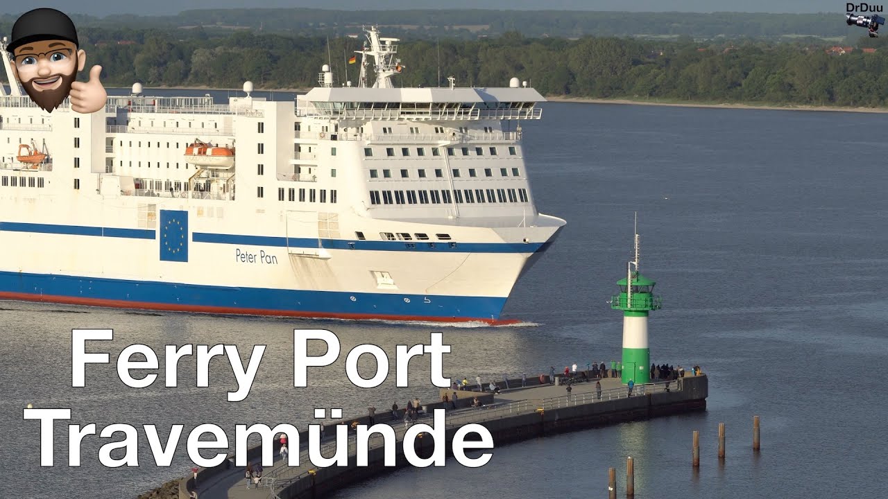 Travemünde - Ferry Port - Fährhafen - Ferries - Fähren