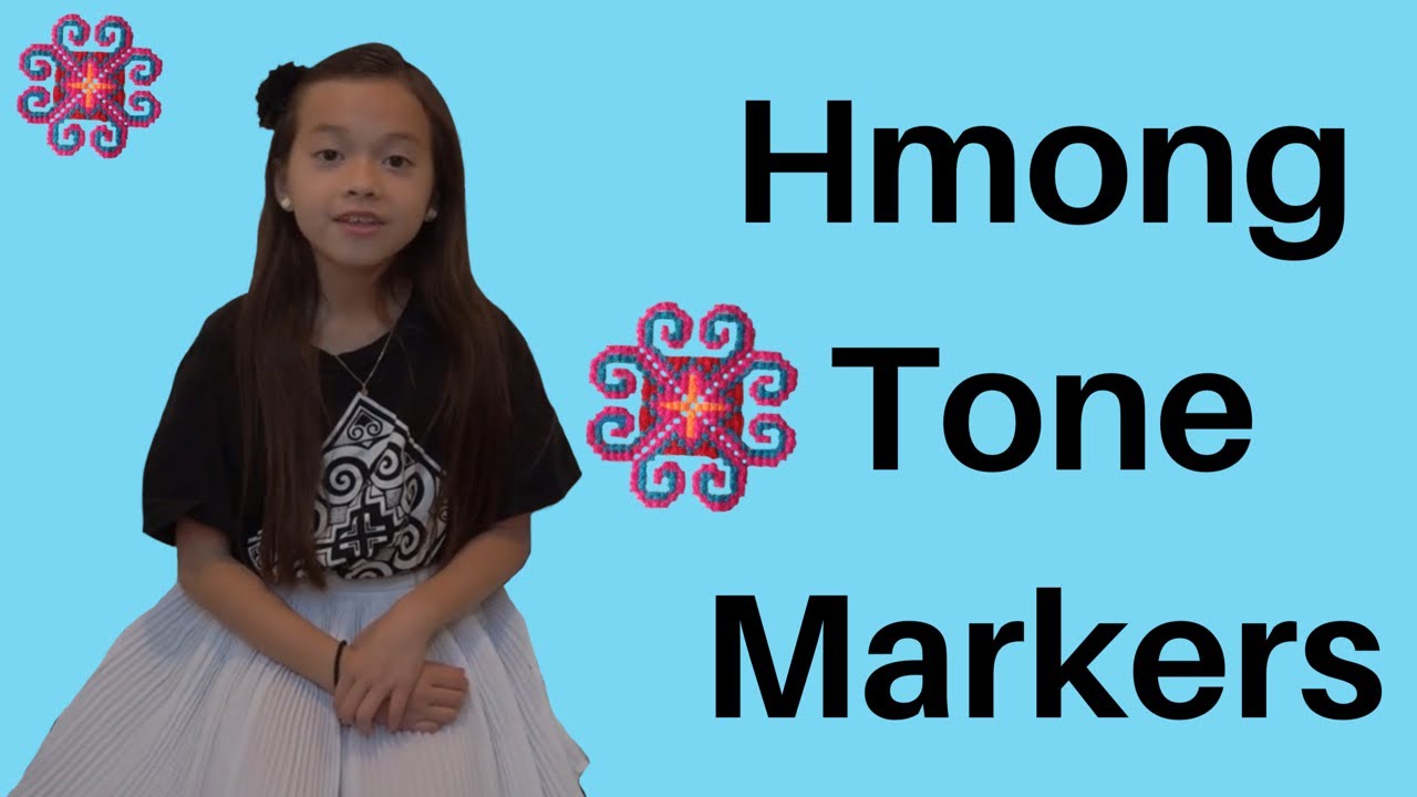 Tone Markers In Hmong - A Kid's Guide to Speaking Hmong