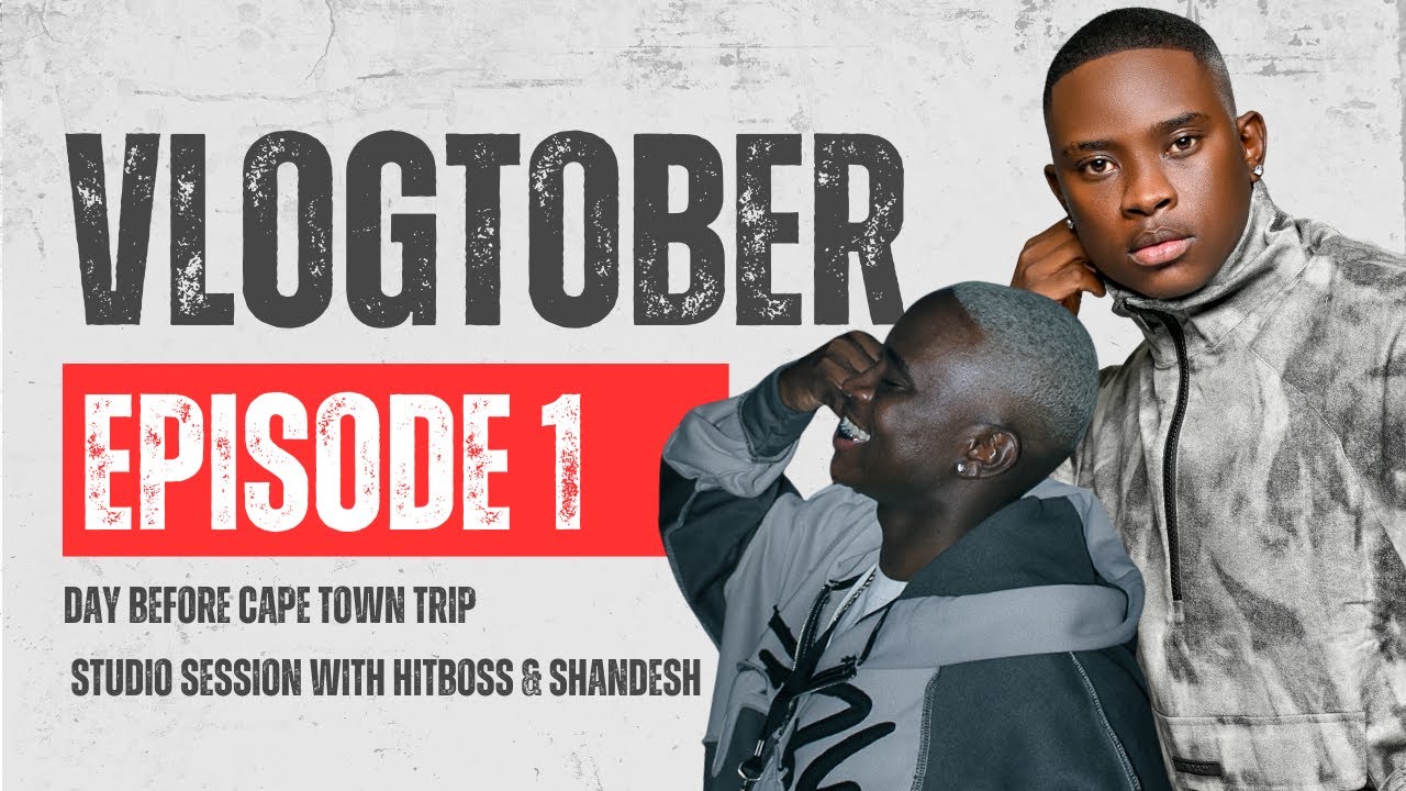 VLOGTOBER 1: ЗА ДЕНЬ ДО ПОЕЗДКИ В КЕЙПТАУН | СТУДИЙНАЯ СЕССИЯ SHANDESH С HITBOSS | ПУТЕШЕСТВИЯ