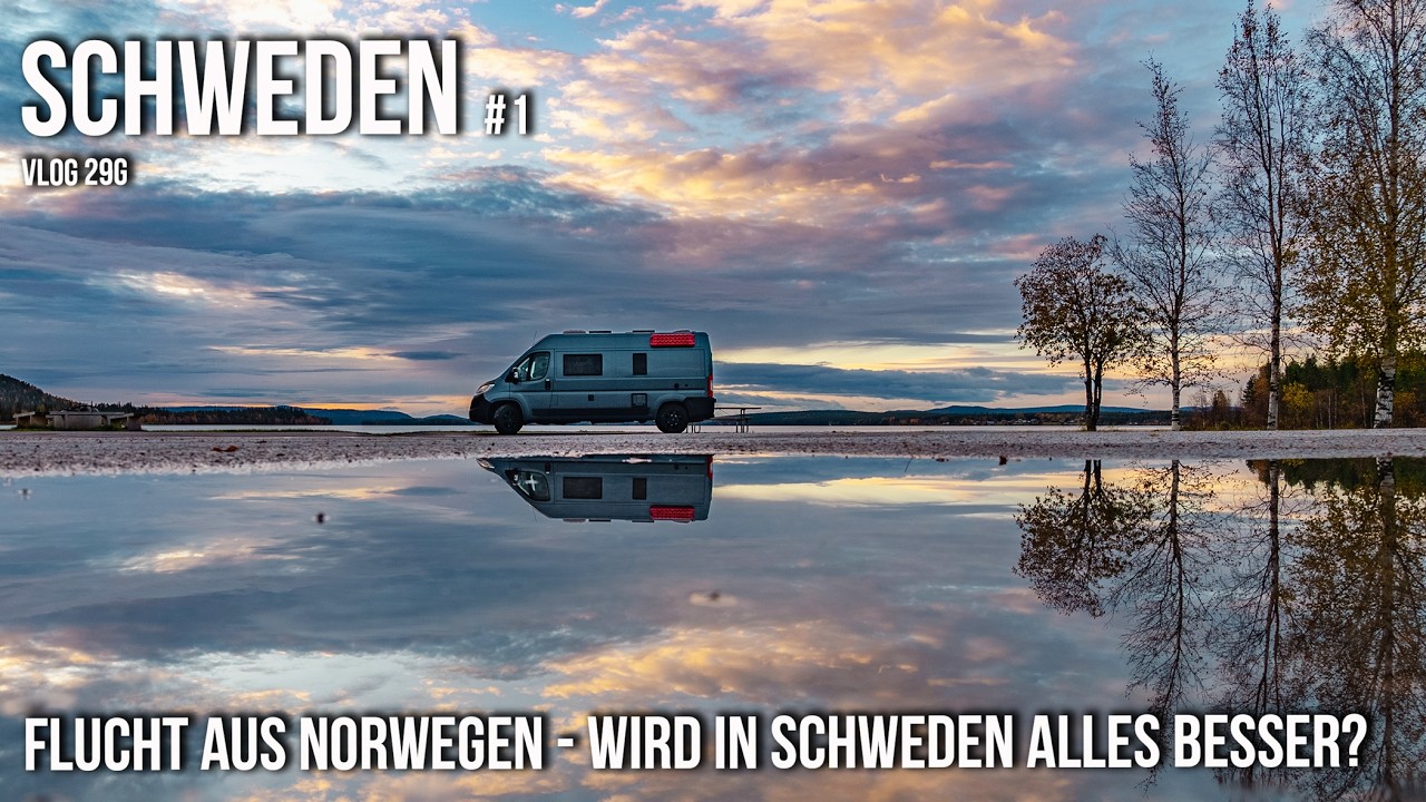 Von Norwegen nach Schweden mit dem Wohnmobil - Abisko Nationalpark, Nordlichter & Polarkreis VLOG29g