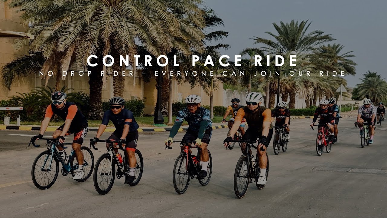 CONTROL PACE RIDE - NO DROP RIDER - EVERYONE CAN JOIN OUR RIDE
