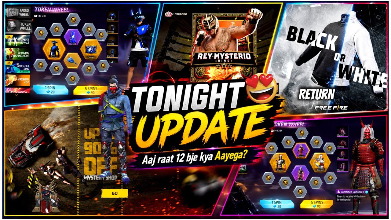 Mystery Shop Event Free Fire 🤩 | Blood Moon Event FF | Tonight Update Of FF | Zombie Samurai Return