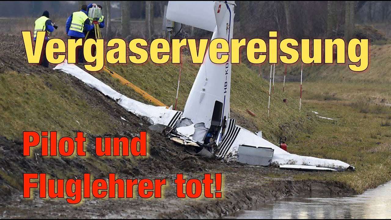 Vergaservereisung – Pilot und Fluglehrer tot