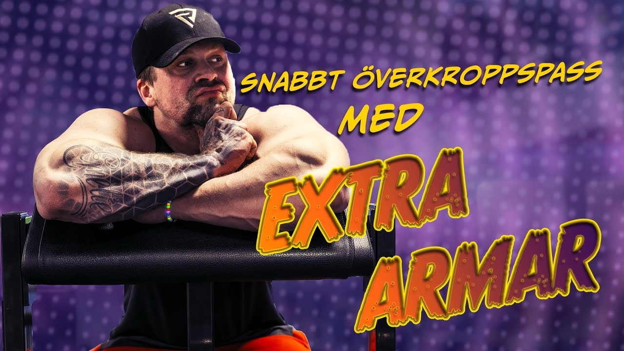 Bröst + Rygg + EXTRA ARMAR