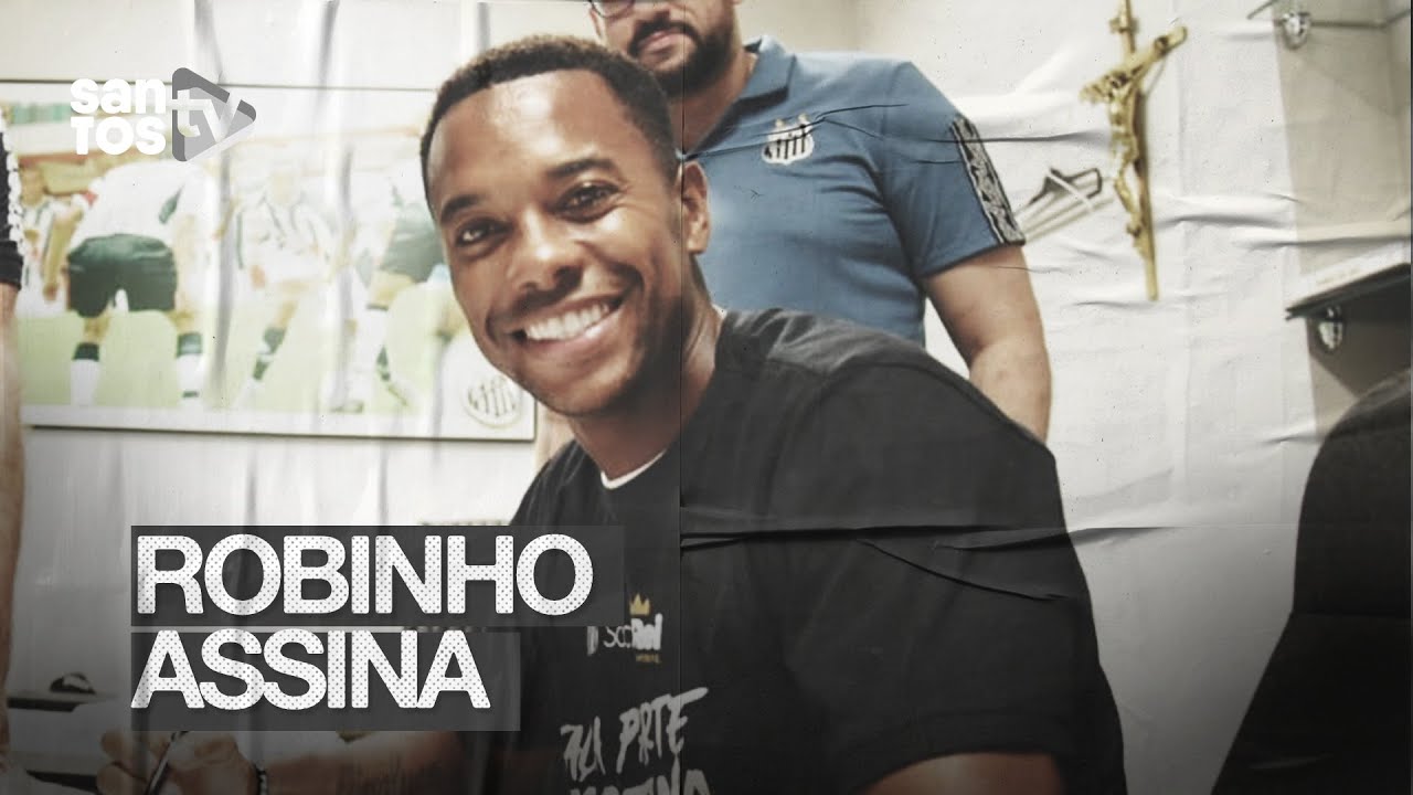 OS BASTIDORES DO RETORNO DE ROBINHO AO SANTOS