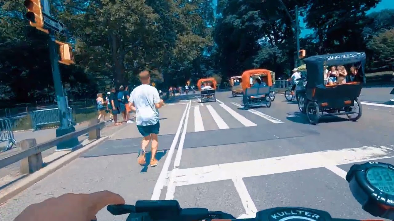 New York Central Park  Rovoron Kullter Electric Scooter