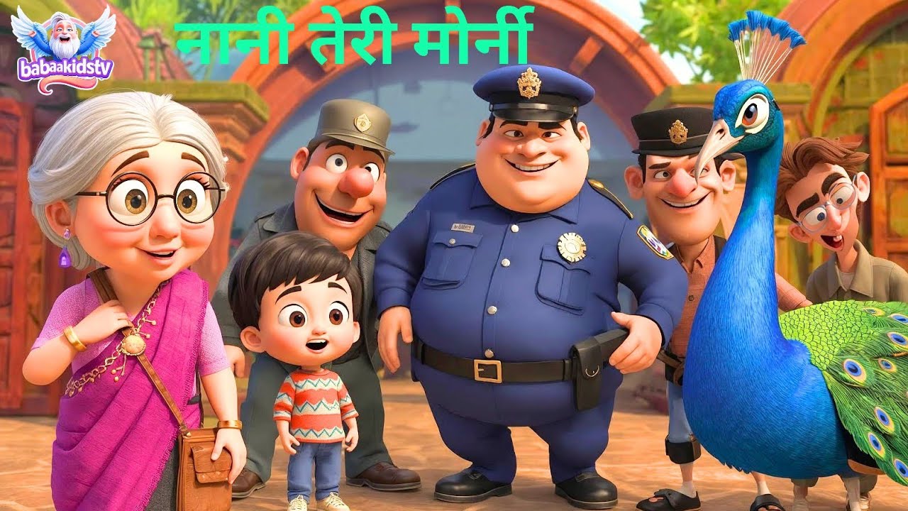 Nani teri morni  | नानी तेरी मोरनी | #kids #nurseryrhymes in hindi #cartoon #kidsentertainment 