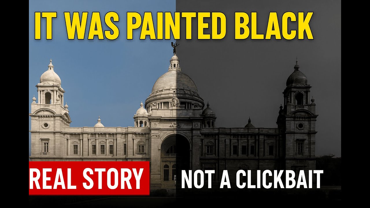 You Won&rsquo;t Believe Why Victoria Memorial Was Painted BLACK | Hidden WWII Story of Kolkata